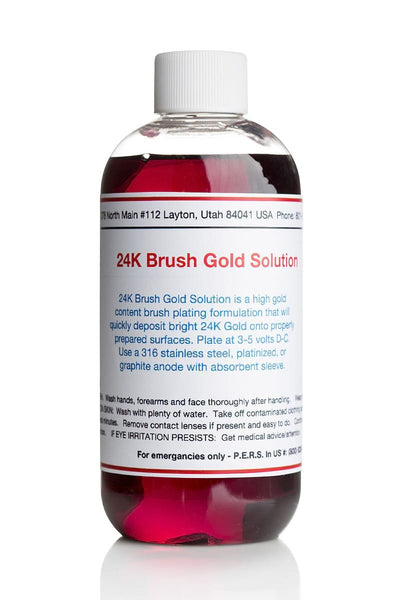 24ct Gold Plating Solution - Caswell Canada