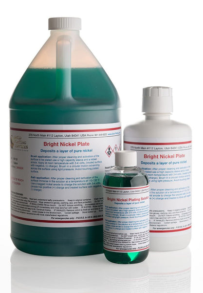 Bright Nickel Plating Solution MIX, Ships Dry. Makes 1 Liter Low Shipping  Cost, Ships Anywhere in the World Easy to Use. -  Hong Kong