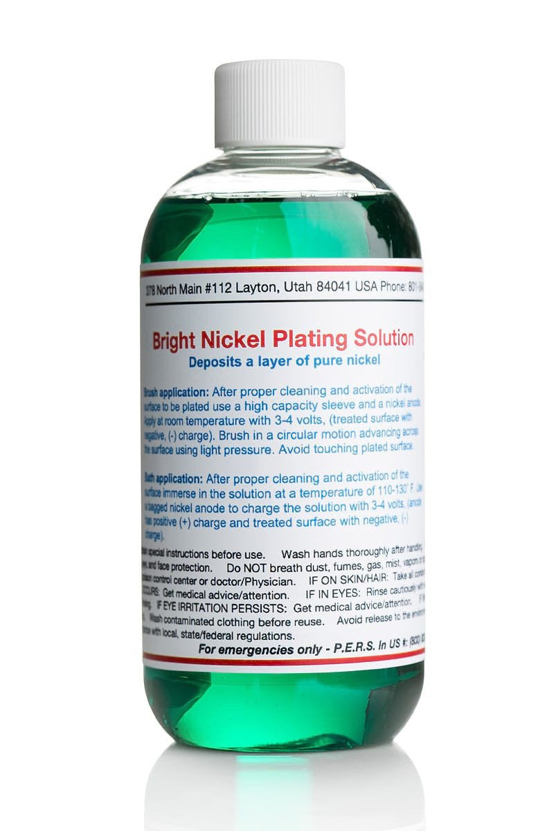 Krohn Silver Plating Solution With SS Anode Electro Plating Made in USA 