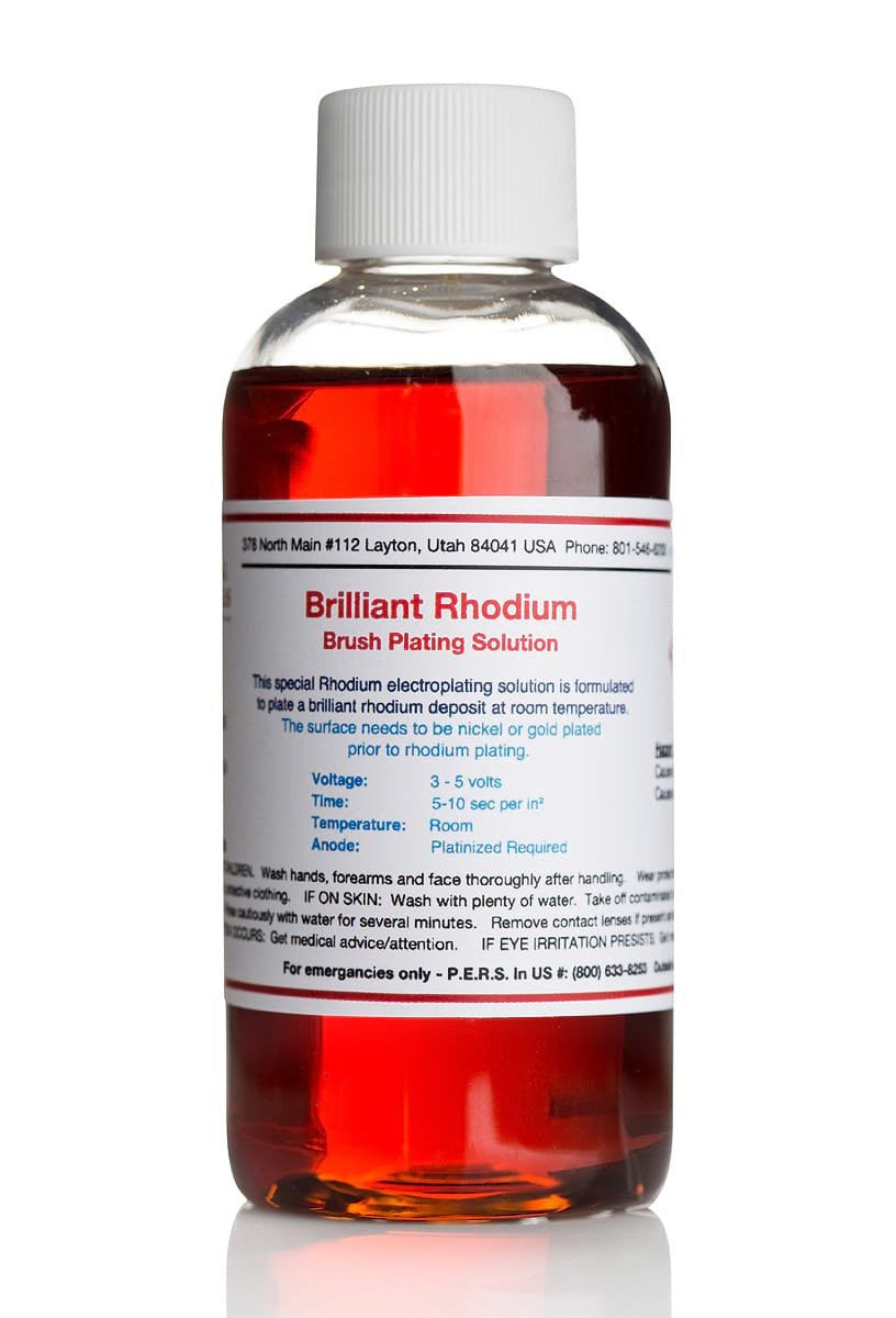 Rhodium Plating Solution Kit - Findings Outlet